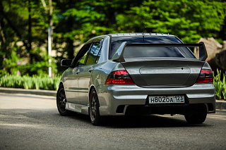 Пороги в стиле INGS Extreem Mitsubishi Lancer IX (2003-2009)
