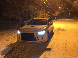 Бампер передний Extreme Mitsubishi Lancer X (2007-2016)