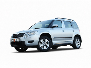 Накладки на пороги для Skoda Yeti (2009-2012) Текстурный пластик + УСТАНОВОЧНЫЙ КОМПЛЕКТ