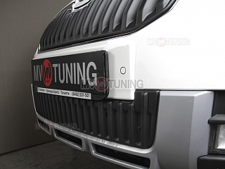 Нижний зимний экран Skoda Yeti Outdoor (2013 - 2018) ТЕКСТУРНЫЙ ПЛАСТИК
