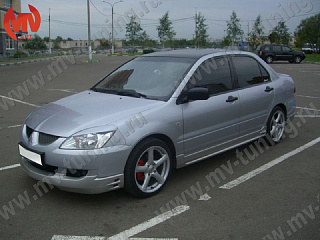 Пороги EGR Mitsubishi Lancer IX (2003-2009) + УСТАНОВОЧНЫЙ КОМПЛЕКТ