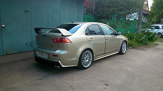 Спойлер в стиле EVO для Mitsubishi Lancer X 10 (2007-2017)