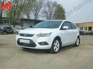 Реснички на фары широкие var №1 Ford Focus 2 (2008-2011) + УСТАНОВОЧНЫЙ КОМПЛЕКТ
