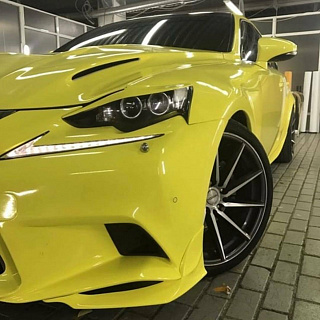Клыки переднего бампера F-Sport Lexus IS 3(III) (2013-2016)