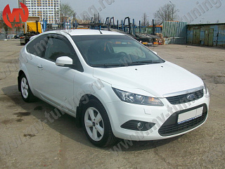 Реснички на фары широкие var №2 Ford Focus 2 (2008-2011)  + УСТАНОВОЧНЫЙ КОМПЛЕКТ