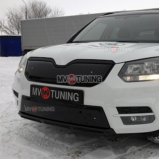 Комплект зимних экранов Skoda Yeti City (2013 - 2018) ПОД ОКРАСКУ