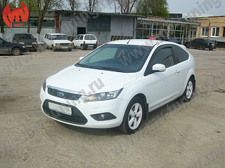 Реснички на фары широкие var №1 Ford Focus 2 (2008-2011) + УСТАНОВОЧНЫЙ КОМПЛЕКТ