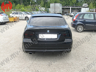 Козырек(накладка) на стекло BMW 3 E90 (2005-2012) + УСТАНОВОЧНЫЙ КОМПЛЕКТ