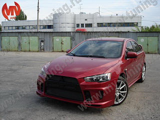 Бампер передний Extreme Mitsubishi Lancer X (2007-2016)