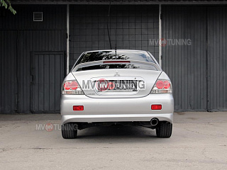 Юбка заднего бампера Sport 2.0 Mitsubishi Lancer 9 IX (2003-2009)