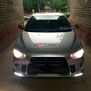 Бампер передний Extreme Mitsubishi Lancer X (2007-2016)