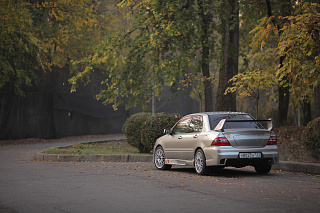 Задний бампер Mitsubishi Lancer 9 IX в стиле EVO (2003-2009)