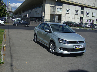 Пороги Volkswagen Polo Sedan (2010 - 2020) Текстурный Пластик + УСТАНОВОЧНЫЙ КОМПЛЕКТ