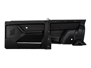 Накладки обивки двери BRM Lite Kit, Экокожа Серая строчка Нива Urban / Legend  (4 детали) 