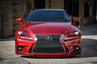 Реснички на фары Lexus IS 3(III) (2013-2016) + УСТАНОВОЧНЫЙ КОМПЛЕКТ