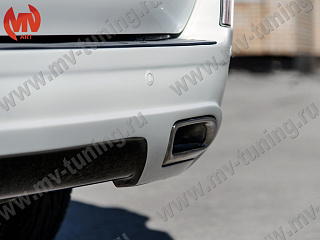 Бампер задний в стиле ELFORD Toyota LC 150 Prado (2009-2014)