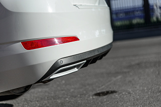 Имитация насадок глушителя Skoda Octavia III A7 (2013 - 2023) под окраску