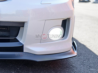 Сплиттер переднего бампера Subaru Impreza III GE and GH facelift and GR front WRX III Generation 2010, 2011, 2012, 2013, 2014