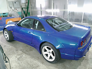 Комплект расширения кузова в стиле Rocket Bunny для Nissan Skyline R33