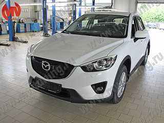 Реснички на фары var №2 Mazda CX-5 (2011-2016) + УСТАНОВОЧНЫЙ КОМПЛЕКТ