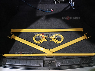 Задняя V-образная распорка KEIN для Subaru Forester SG 2002 - 2008