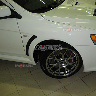 Накладки на крылья "жабры" EVO Mitsubishi Lancer X (2007-2016)