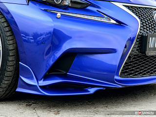Клыки переднего бампера F-Sport Lexus IS 3(III) (2013-2016)