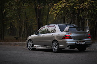 Пороги в стиле INGS Extreem Mitsubishi Lancer IX (2003-2009)