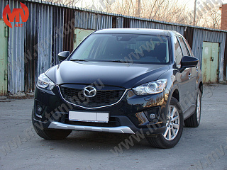 Накладка на передний бампер Mazda CX-5 (2011-2016)
