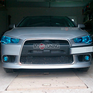 Воздуховоды радиатора в передний бампер Lancer X (2010-2016) ЦЕЛЬНЫЕ 
