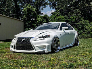 Капот F-Sport на Lexus IS 3(III) (2013-2022)