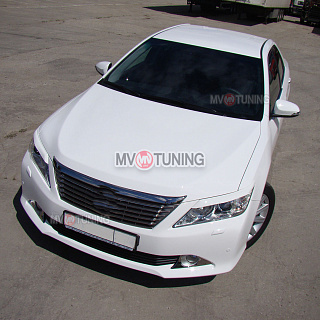 Реснички на фары Toyota Camry V50 (2012-2014) + УСТАНОВОЧНЫЙ КОМПЛЕКТ