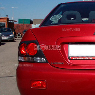 Накладки на задние фонари Mitsubishi Lancer IX (2004-2007)