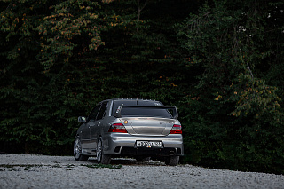 Задний бампер Mitsubishi Lancer 9 IX в стиле EVO (2003-2009)