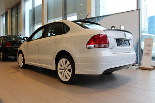 Юбка заднего бампера Volkswagen Polo Sedan (2010-2015)