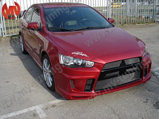 Бампер передний Extreme Mitsubishi Lancer X (2007-2016)