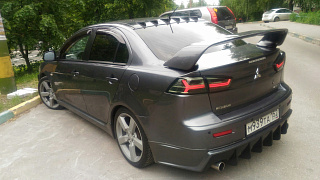 Спойлер в стиле EVO для Mitsubishi Lancer X 10 (2007-2017)