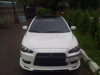 Юбка переднего бампера Zodiak Mitsubishi Lancer X (2007-2010)