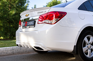 Спойлер лип Chevrolet Cruze (2008-2014) + УСТАНОВОЧНЫЙ КОМПЛЕКТ