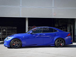 Боковые пороги(сплиттеры) к-т Lexus IS III (2013 - 2022)